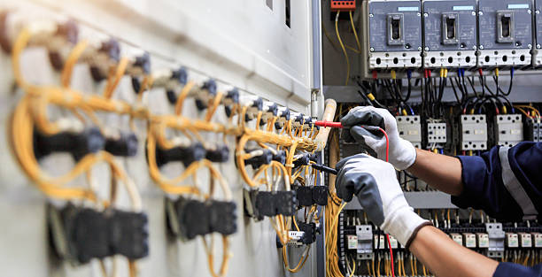 Professional Electrician technician working in Rosemount, OH